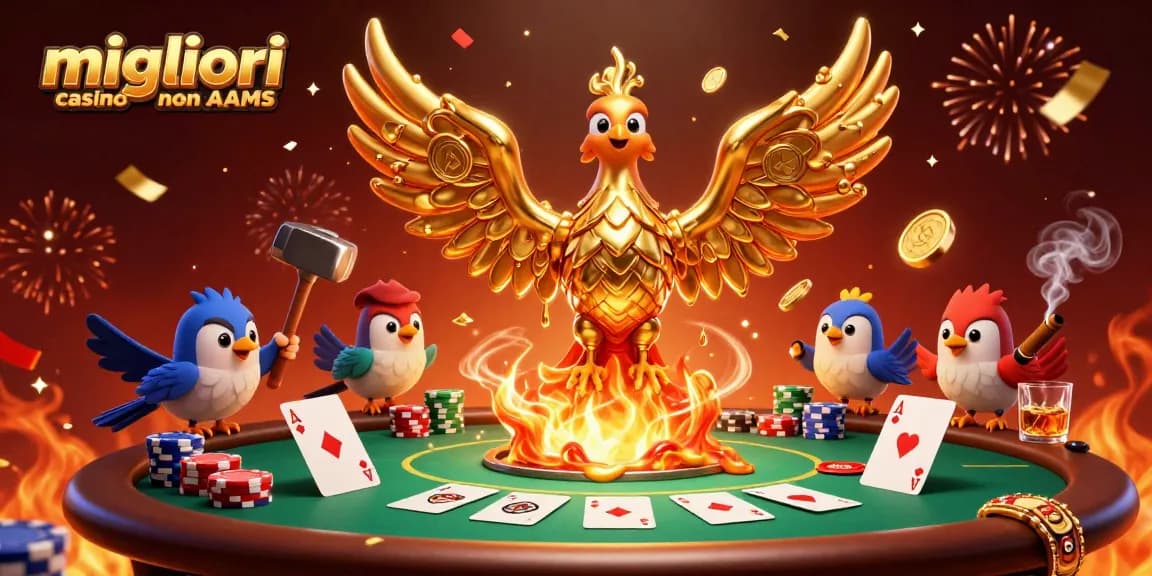 I migliori casino non AAMS offrono opportunità di vincita con tavoli da poker e ricompense straordinarie.
