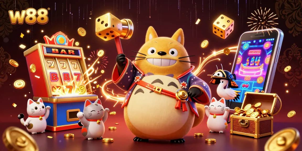 Cá cược w88 với những cơ hội trúng thưởng lớn từ các máy slot cực hấp dẫn!
