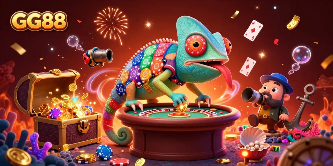Experience the vibrant gaming world of GG88 with dynamic slots and engaging live casino elements.
