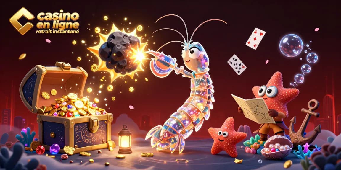 Vivez le frisson avec le casino en ligne retrait instantané, mettant en avant des trésors vibrants et des éléments de jeu dynamiques.