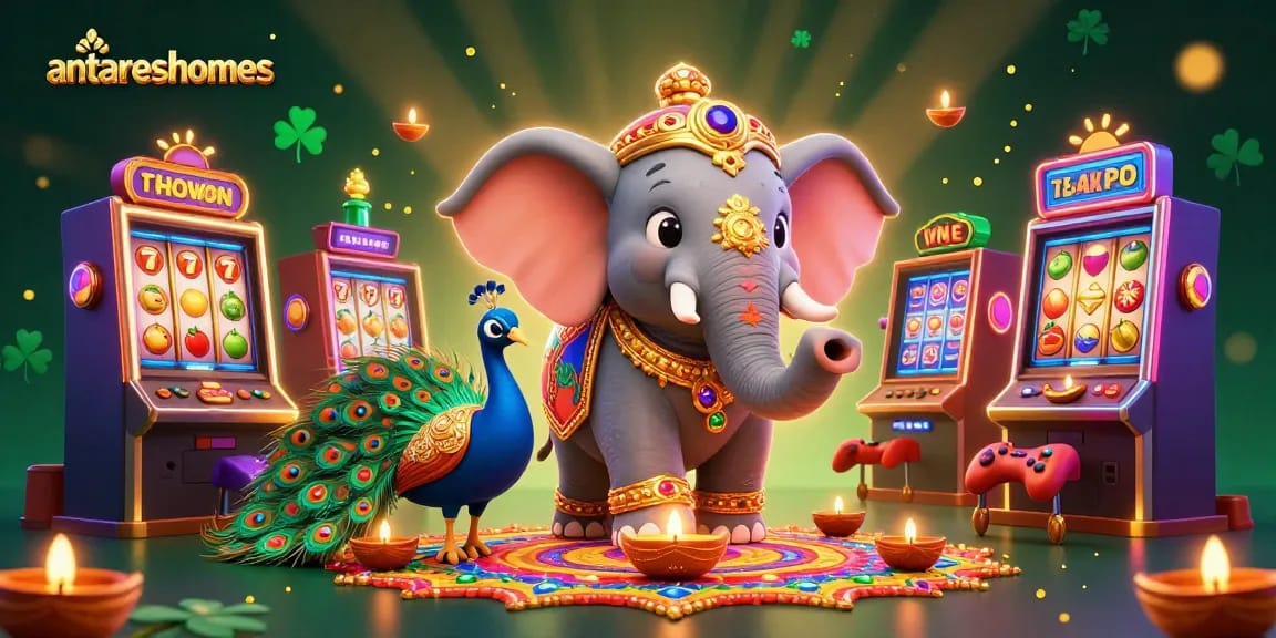Engage in thrilling gameplay with antareshomes’ vibrant casino-themed illustration featuring vibrant characters and dynamic elements.