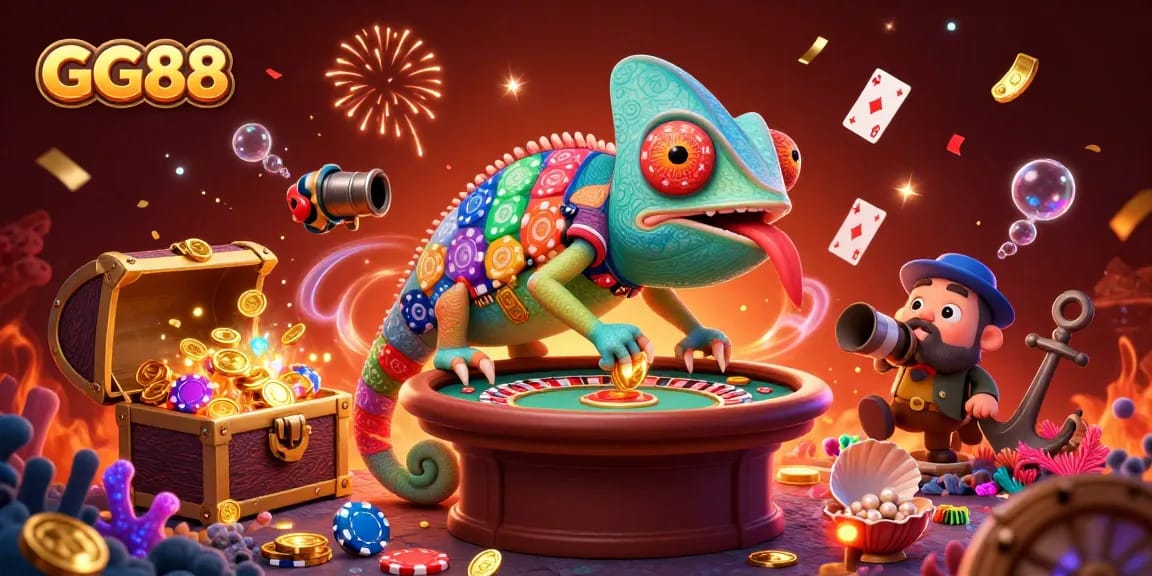 Experience the vibrant gaming world of GG88 with dynamic slots and engaging live casino elements.