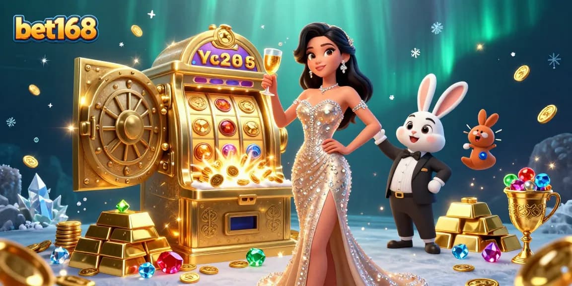 Experience the excitement at bet168 with slots, jackpots, and vibrant casino elements.