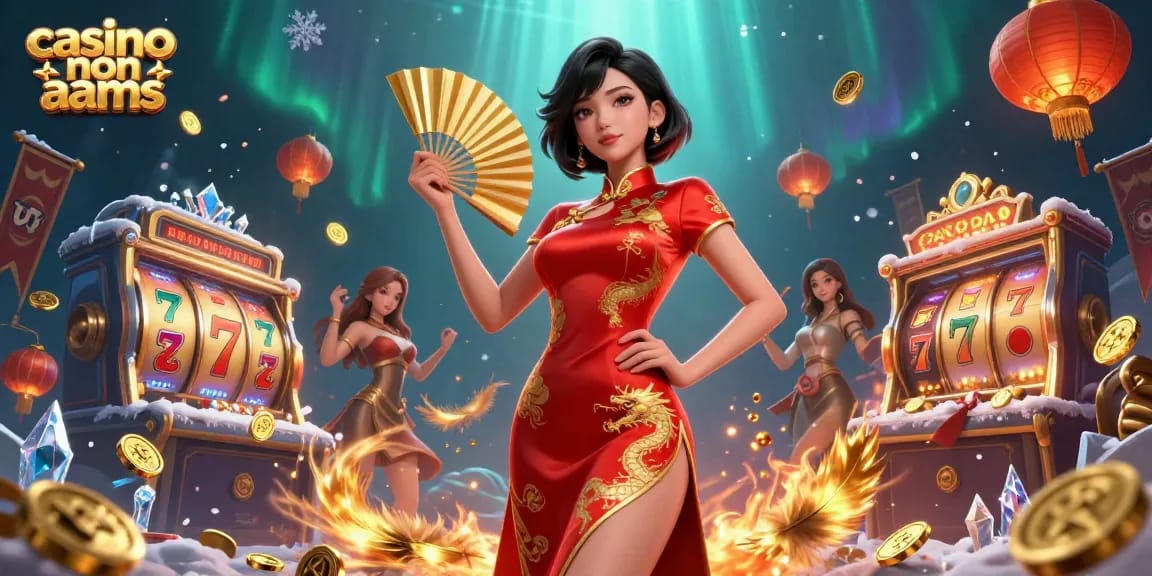 Intraprendi un'emozionante esperienza di gioco presso i casino non AAMS con design eleganti che presentano temi asiatici ed elementi vivaci.