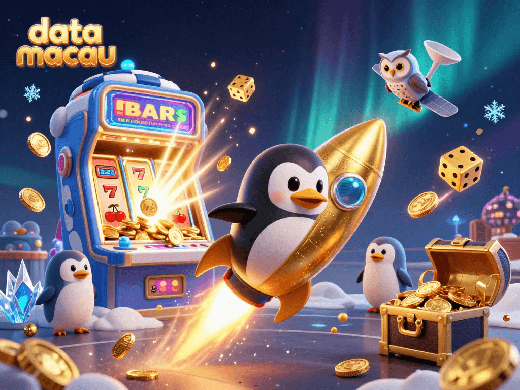 Play exciting data macau games with immersive visuals and dynamic winnings displayed in a vibrant casino scene.