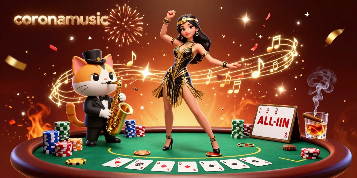 Experience the thrill of coronamusic with dynamic gambling elements and vibrant celebrations.