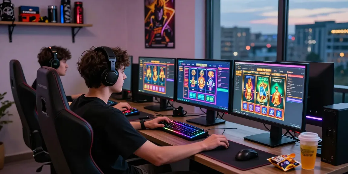 Playbook88 gaming setup showcasing vibrant slot game graphics and immersive environment on https://gravatar.com/playbook88official