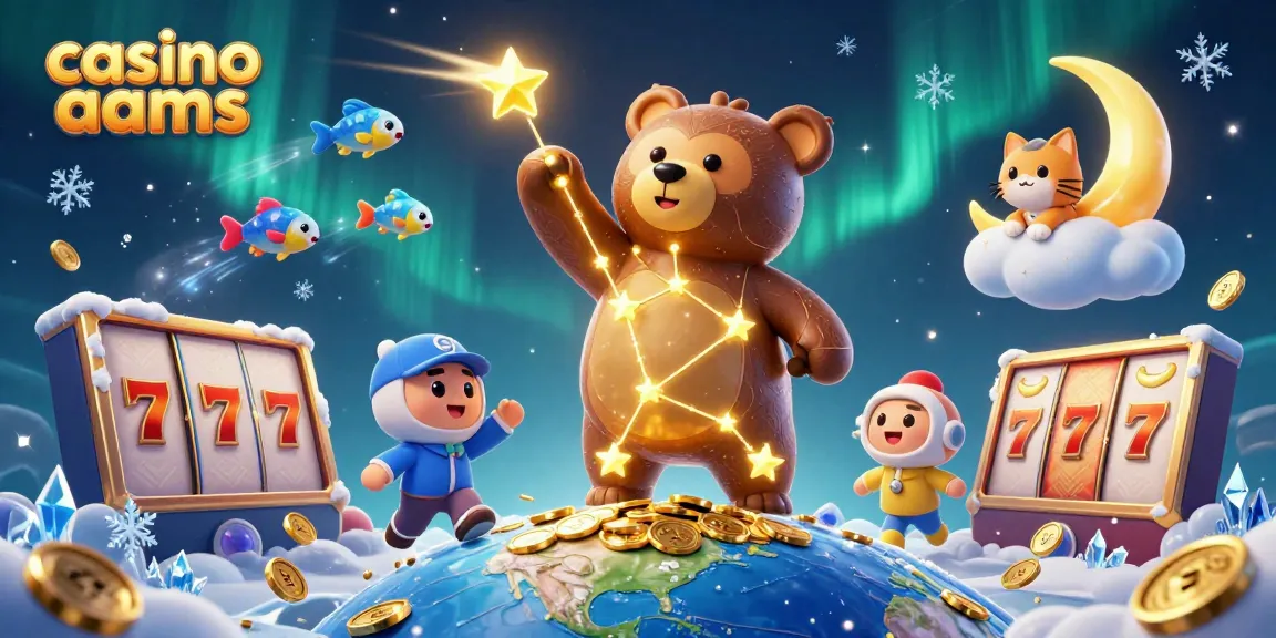Gioca nei casino non AAMS con slot emozionanti e bonus esclusivi in un'illustrazione 3D fantastica.