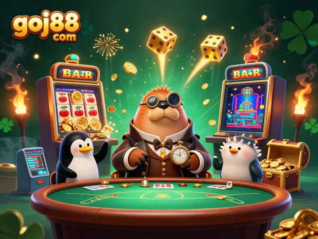 Experience thrilling gameplay at goj88 com with vibrant characters and exciting casino elements bursting with energy.