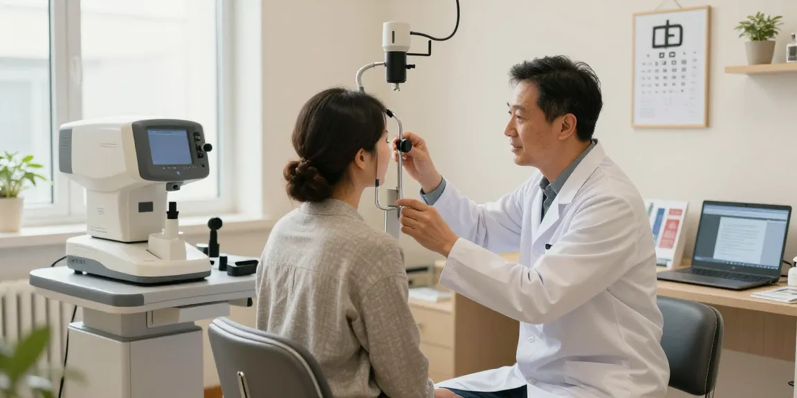 Consultation at SNU Eye Clinic highlighting expert eye care and advanced treatment options.