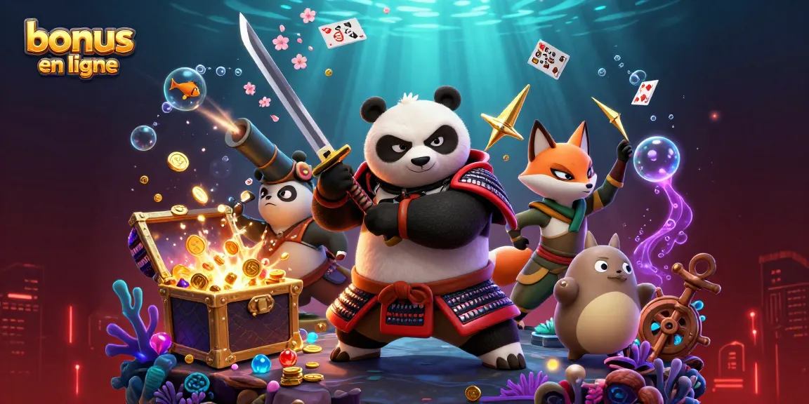 Gagnez avec le bonus de casino en ligne grâce à des jeux captivants et des personnages dynamiques.