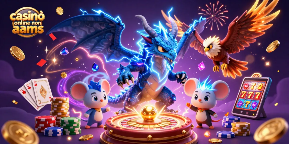 Gioca nei casinò online non AAMS con avventure e vincite brillanti e emozionanti.