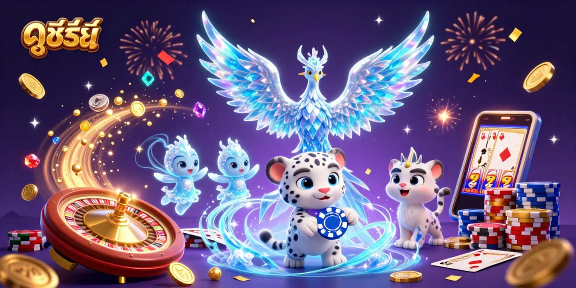 Experience ดูซีรี่ย์ with a captivating 3D scene of a phoenix and exciting gambling elements!