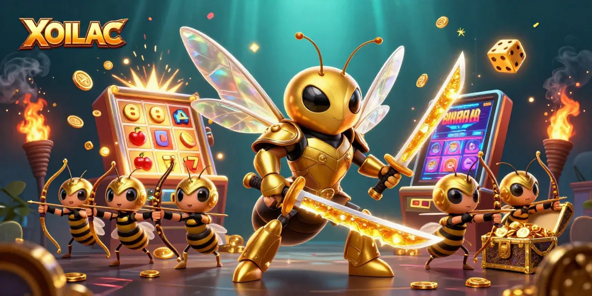 Experience thrilling gameplay at XOILAC with premium visuals and engaging elements in this dynamic casino scene.