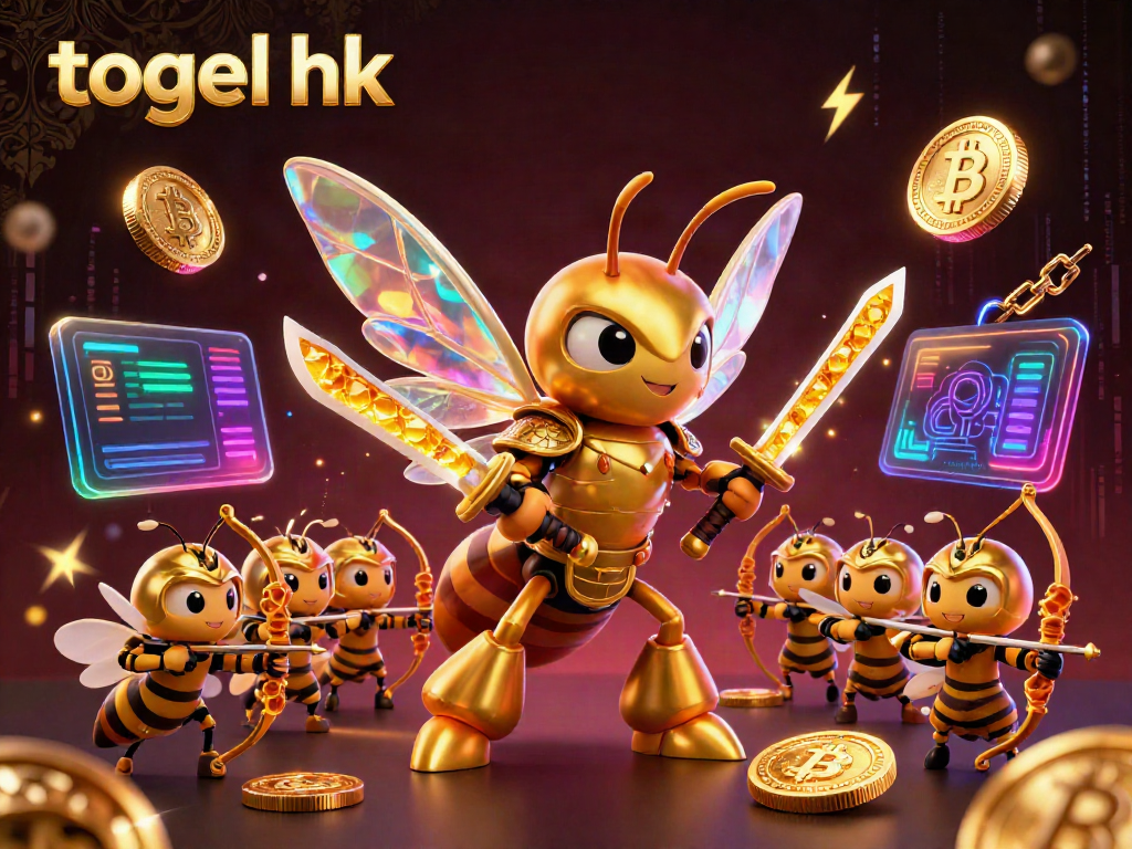 Ilustrasi togel hk dengan karakter unik dan elemen kasino yang kaya detail, memikat para pemain.
