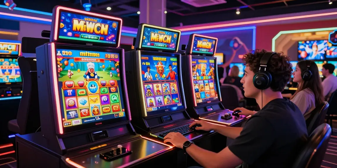 Pengguna cipung138 bermain game slot online dengan antusias di platform digital yang meriah.