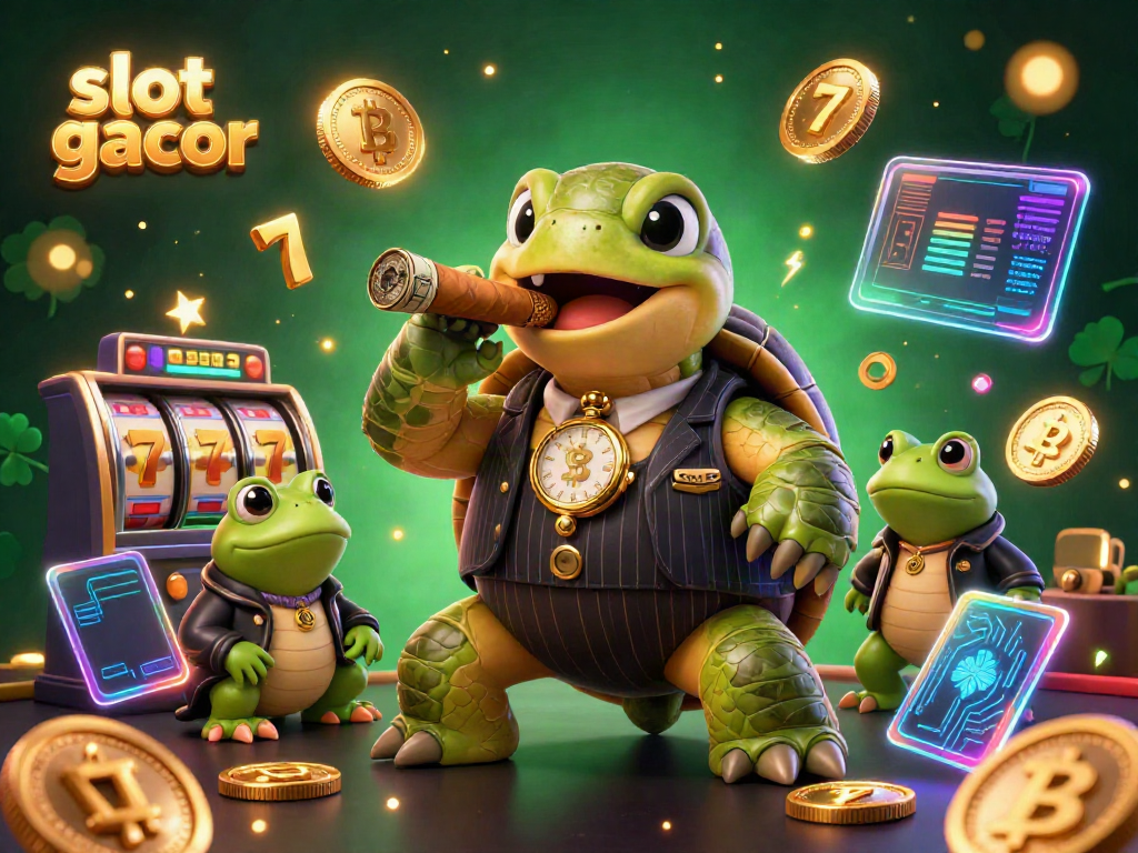 Menggandeng pengalaman bermain slot gacor dengan ilustrasi kartun 3D yang menarik, menampilkan karakter unik dan elemen permainan casino.