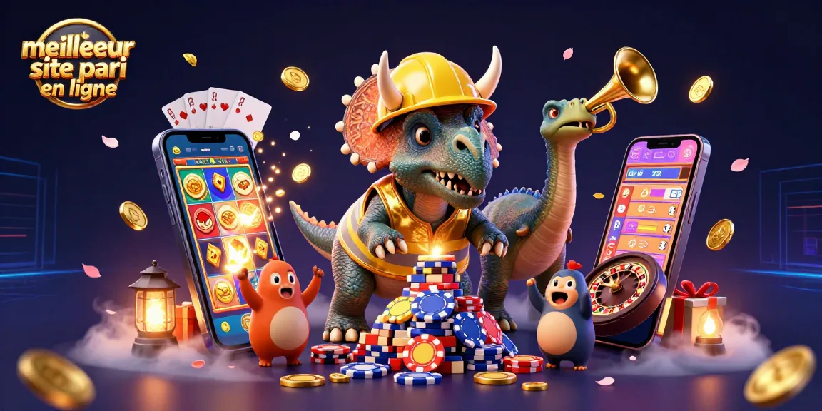 Rejoignez les célébrations sur le meilleur site pari en ligne avec un triceratops et des jeux vibrants.