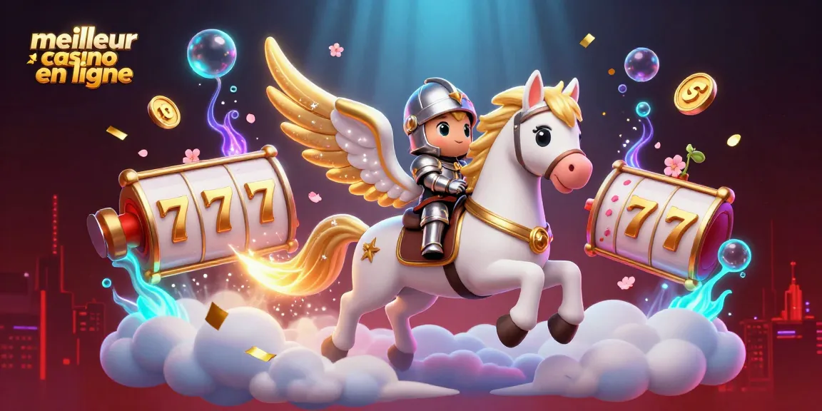 Jouez au meilleur casino en ligne grâce à une illustration dynamique captivante.