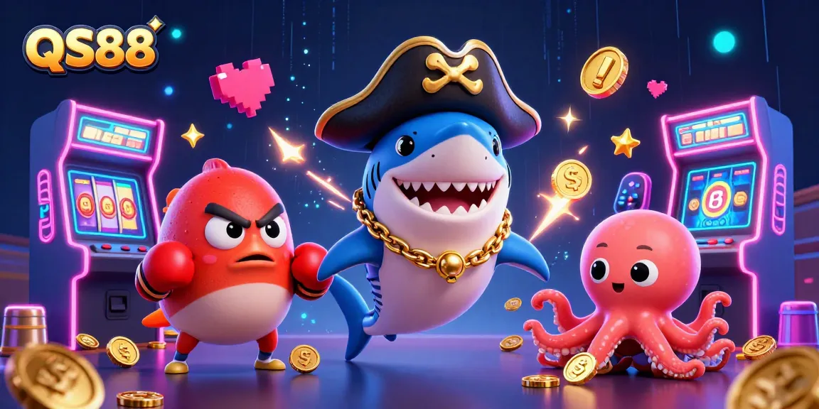 Experience thrilling gameplay with QS88's exciting pirate-themed casino adventure featuring vibrant 3D elements