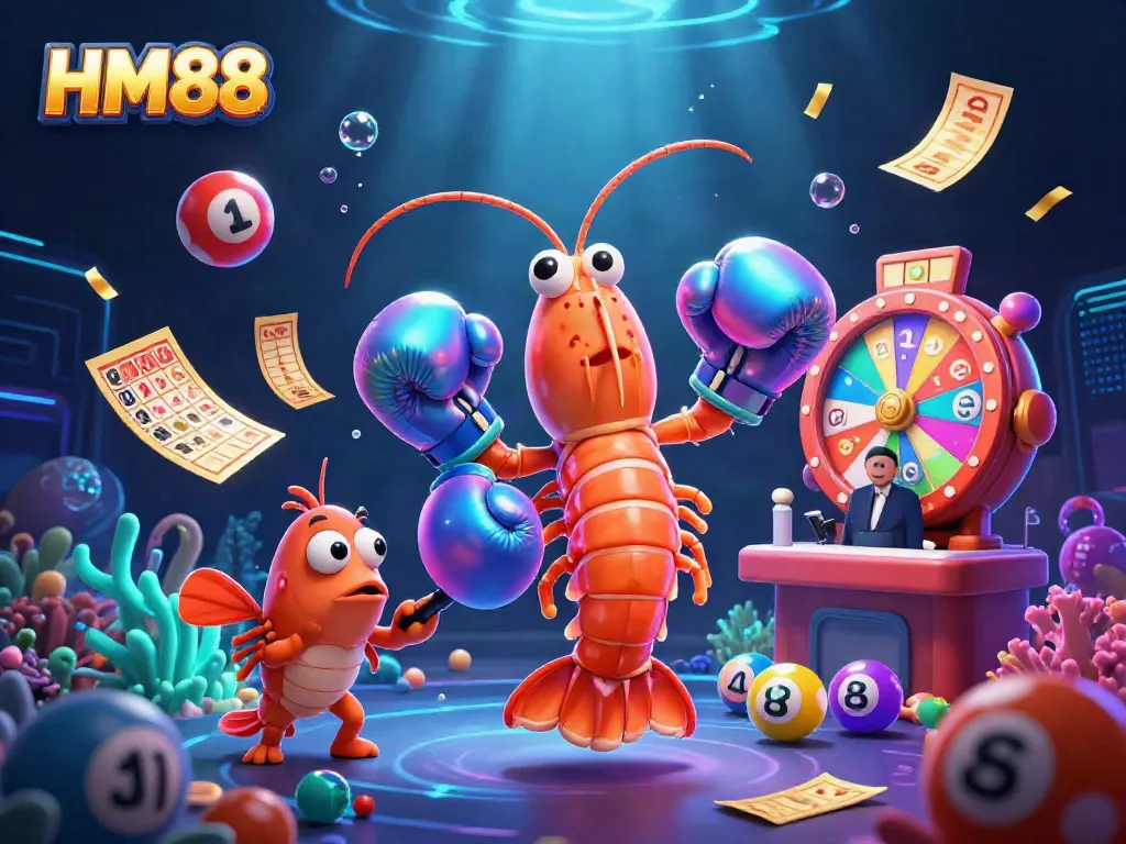 Experience dynamic gameplay at HM88 with vibrant lottery elements and our cartoon champions.