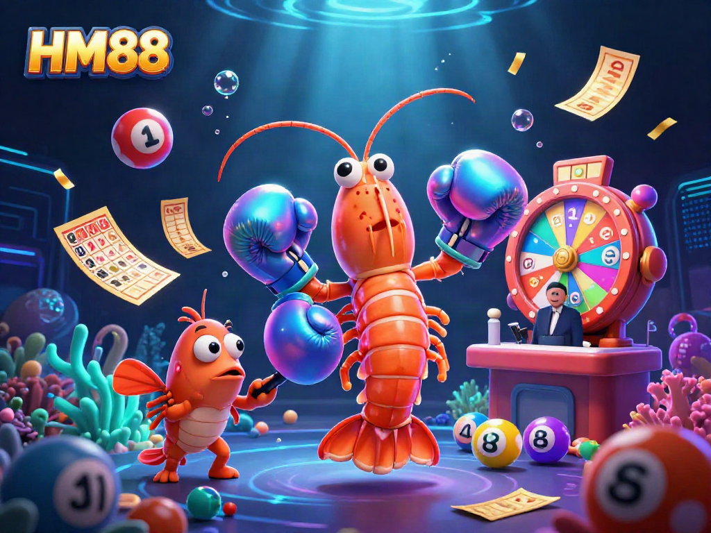 Experience dynamic gameplay at HM88 with vibrant lottery elements and our cartoon champions.