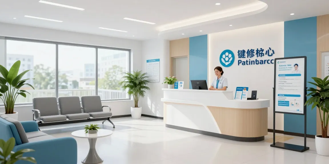 David Hoffmeister reviews and patient care at a modern health clinic.