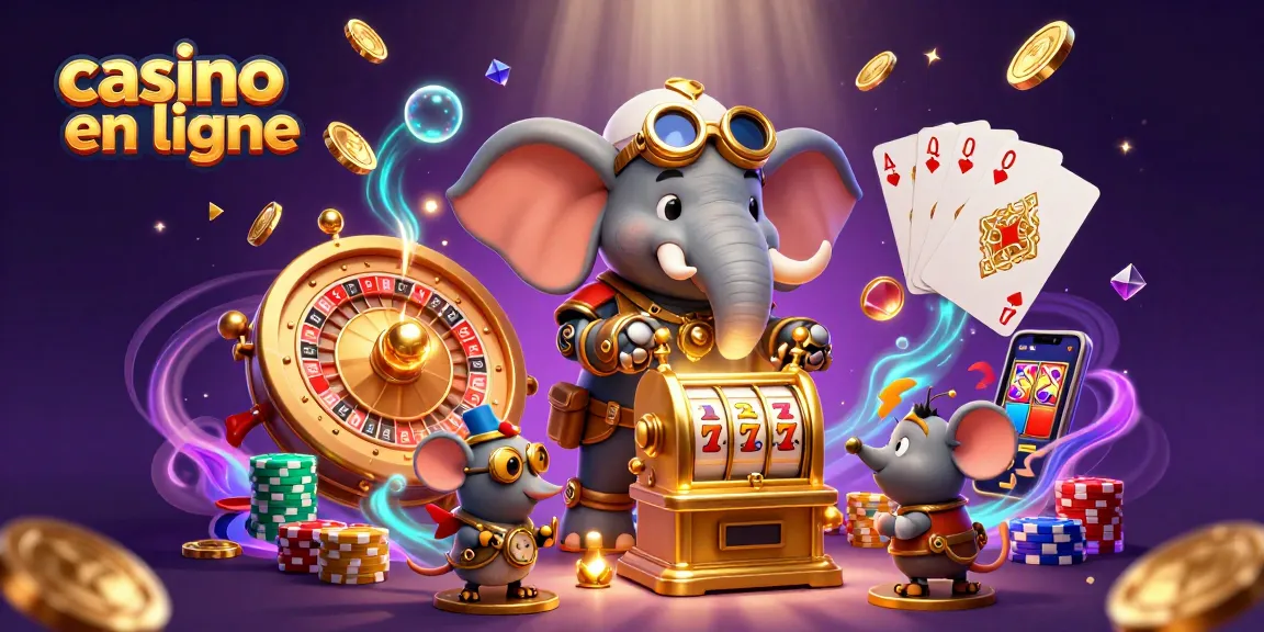 Jouer dans un casino en ligne avec des machines à sous animées et une ambiance magique