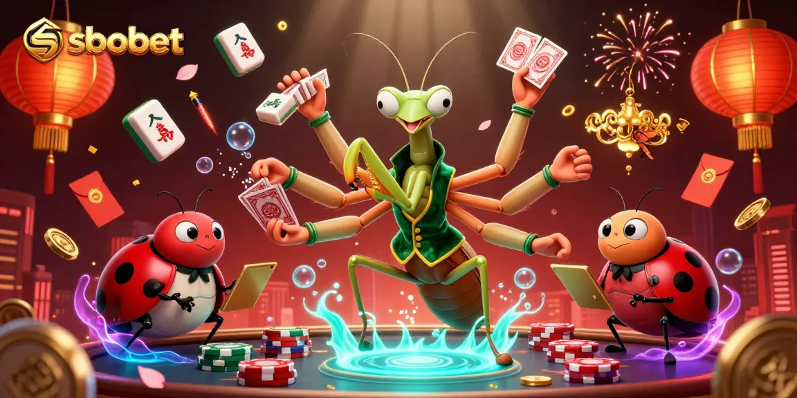 Taruhan sbobet dengan karakter lucu di kasino online, menampilkan kegembiraan dan permainan yang menarik.