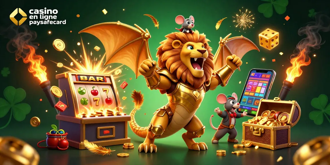Profitez d'une expérience intense avec notre casino en ligne paysafecard, en découvrant le monde fascinant des machines à sous et des jackpots!