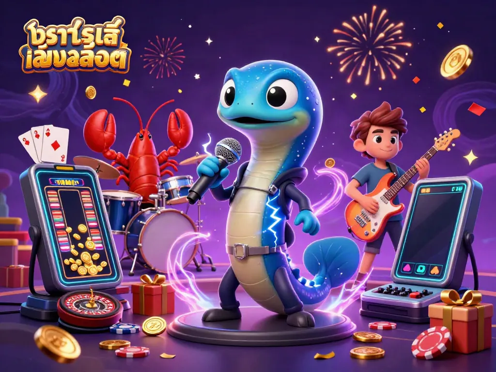 ทดลองเล่นสล็อตกับมหกรรมคาสิโนใต้ทะเลสุดอลังการที่มีปลาหางไฟด์ นักดนตรีล็อบสเตอร์ และม้ายูง