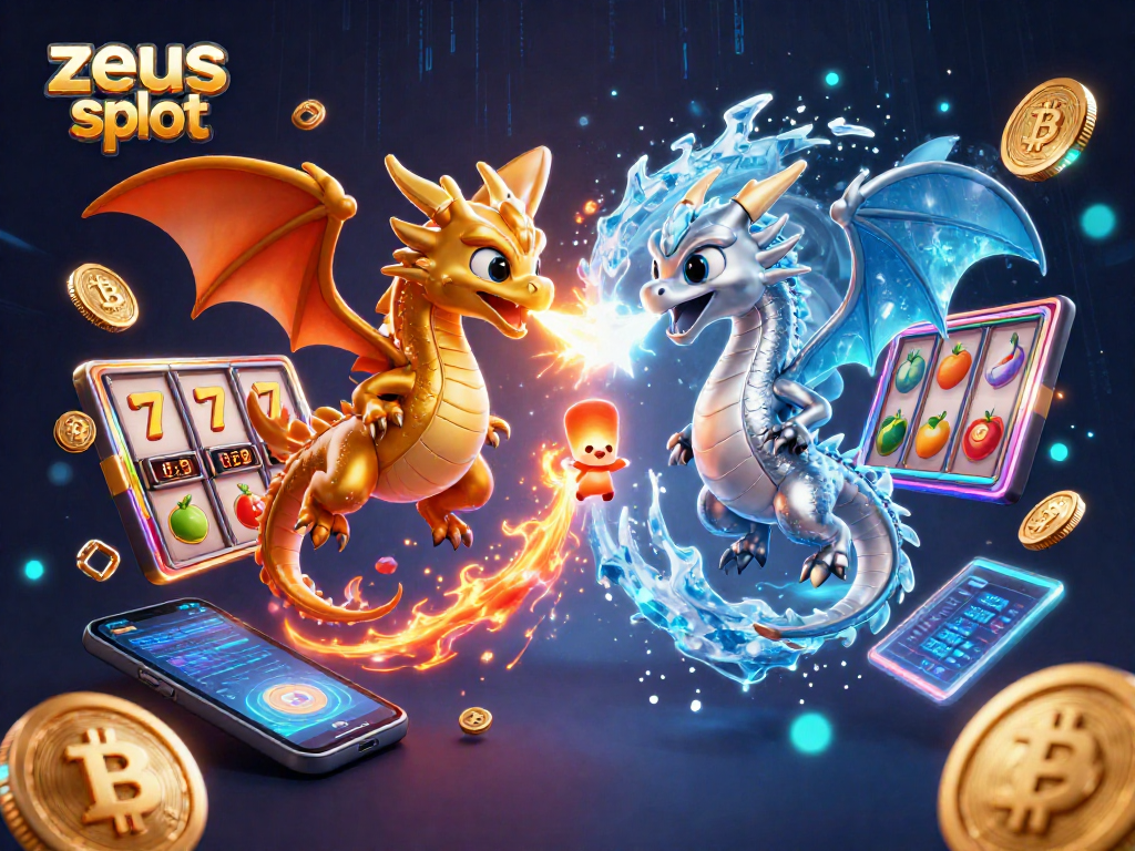 Experience the excitement of zeus slot with dynamic dragons and vibrant casino elements!