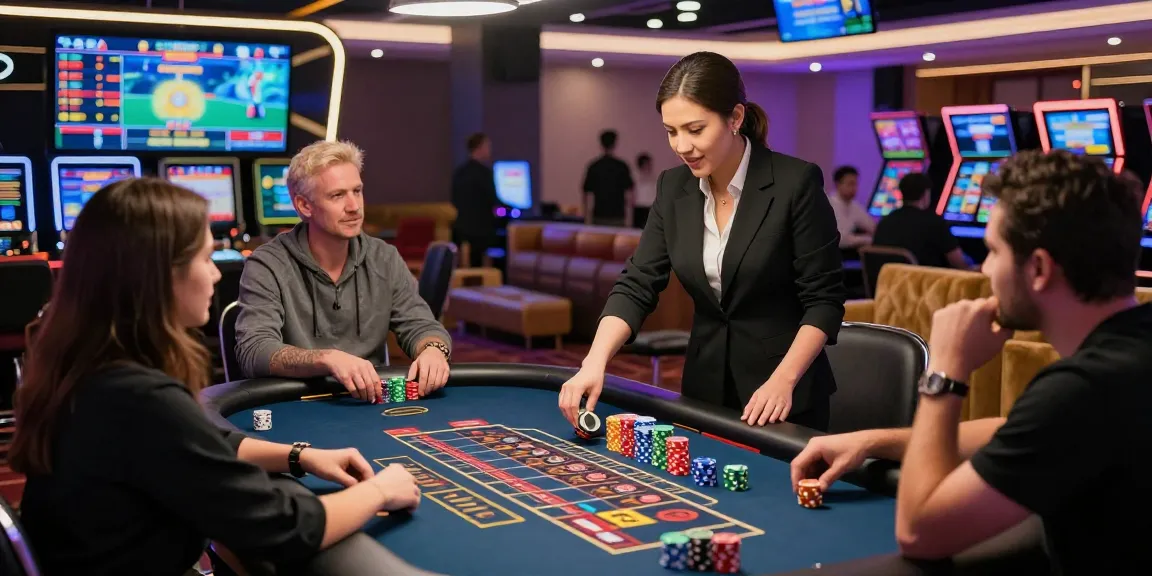 Mildcasino Live Taruhan Online experience with players at a live roulette table enjoying the thrill of online gambling.