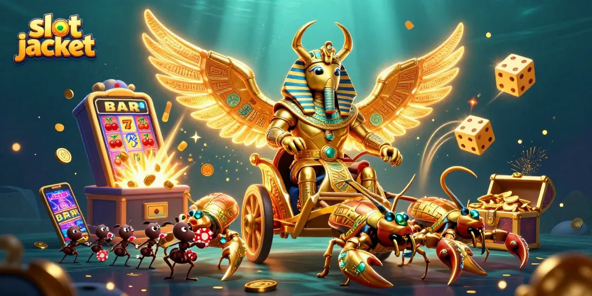 Experience the thrilling excitement of a slot jackpot in this dynamic casino scene.