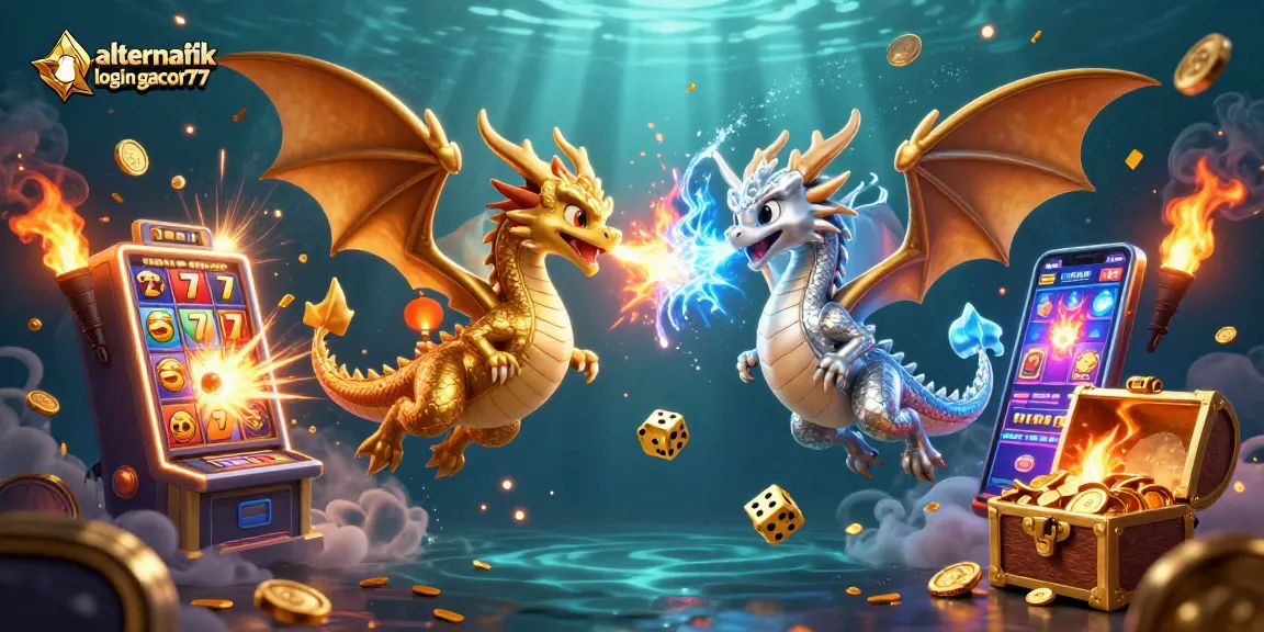 Experience an exciting gaming adventure with alternatif link login gacor77 in this dynamic casino scene.