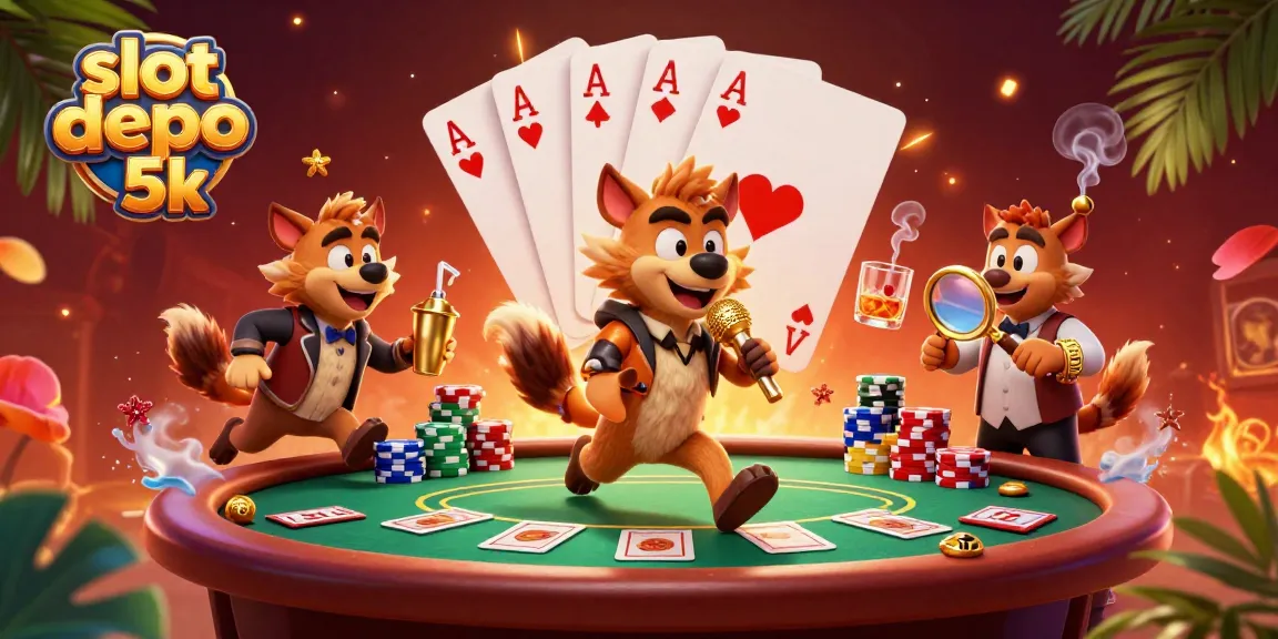 Experience the thrill of slot depo 5k while enjoying dynamic casino atmosphere