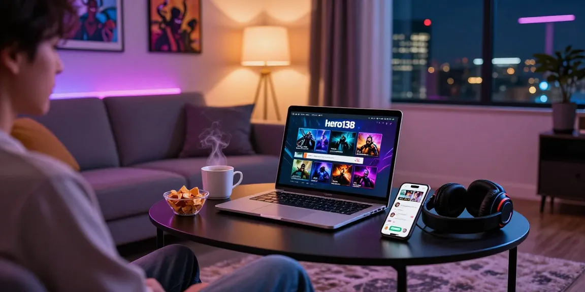 Engaging gaming atmosphere with link alternatif hero138 for online betting.